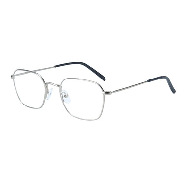 Women Access Eyeglasses: Lakely Silver - SpecSMART Eye Clinic (Diagonal View)